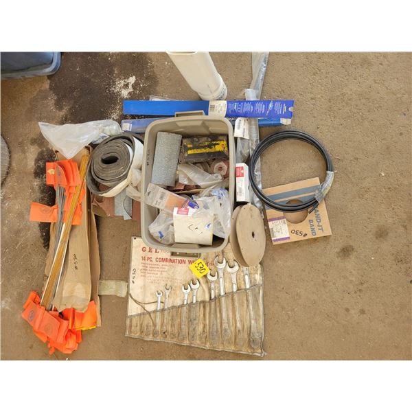 Pin flags, hand tools and misc parts