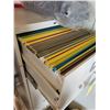 Image 2 : Four drawer filing cabinet c/w files