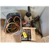 Image 1 : Extension cords, 6V batteries and sprayers
