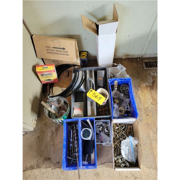 Misc fasteners and tools