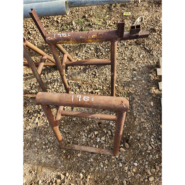 Two Steel Equipment Stands