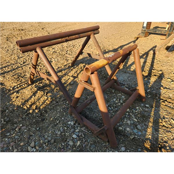 Two Steel Equipment Stands