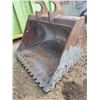Image 1 : Approx. 58 inch WBM track hoe bucket, approx. 15 3/4 inch between the ears (Consigned) PH Reggie (78