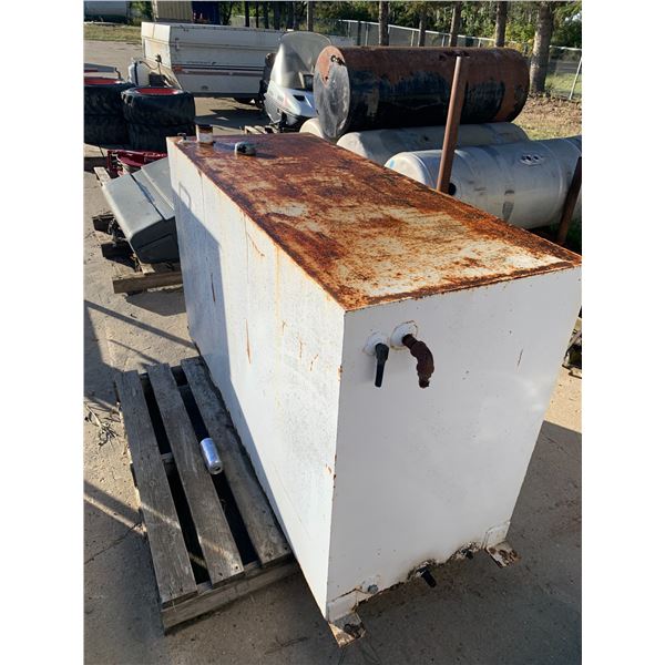 White rectangular tank (no pump) Ph Rick (780) 531-2779, From Hwy 825 East on Boysdale Rd & South 1 