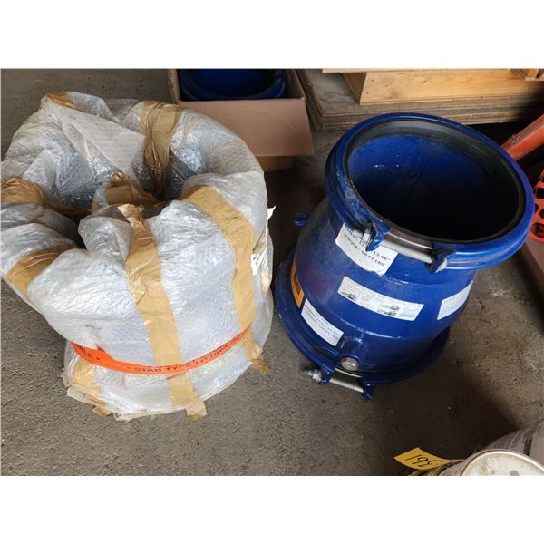 Two HYMAX Reducing Couplers 12" x 14"