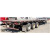 Image 4 : REPO: 2009 FONTAINE FLAT DECK TRI-AXLE TRAILER