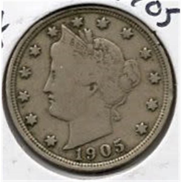 1905 V Nickel