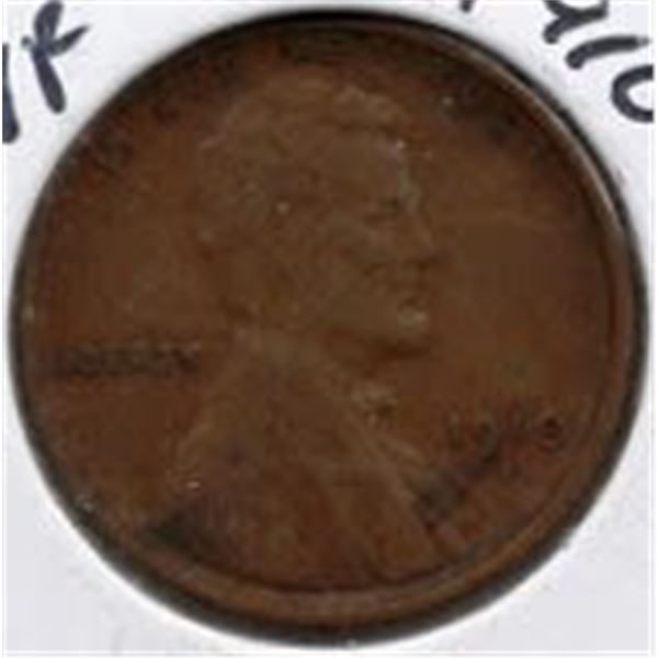 1910-S Lincoln Wheat Cent