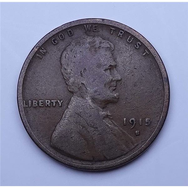 1915-S Lincoln Wheat Cent