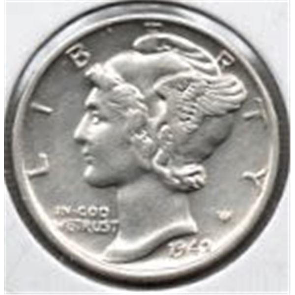 1941-D Mercury Dime