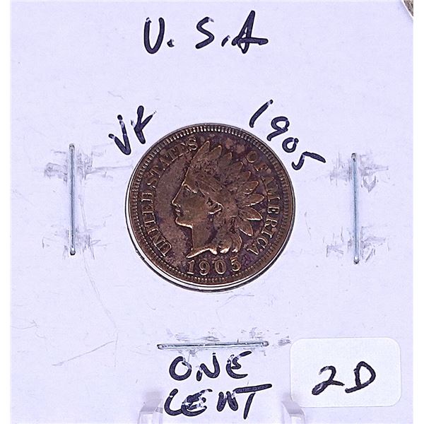 1905 Indian Head Cent