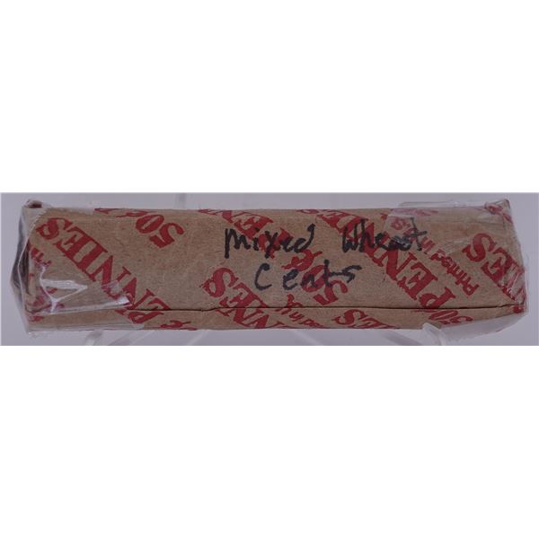 Roll of Mixed Wheat Cents