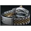 Image 6 : Rolex Mens Two Tone Blue Diamond Dial Datejust Wriswatch 36MM