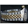 Image 7 : Rolex Mens Two Tone Blue Diamond Dial Datejust Wriswatch 36MM