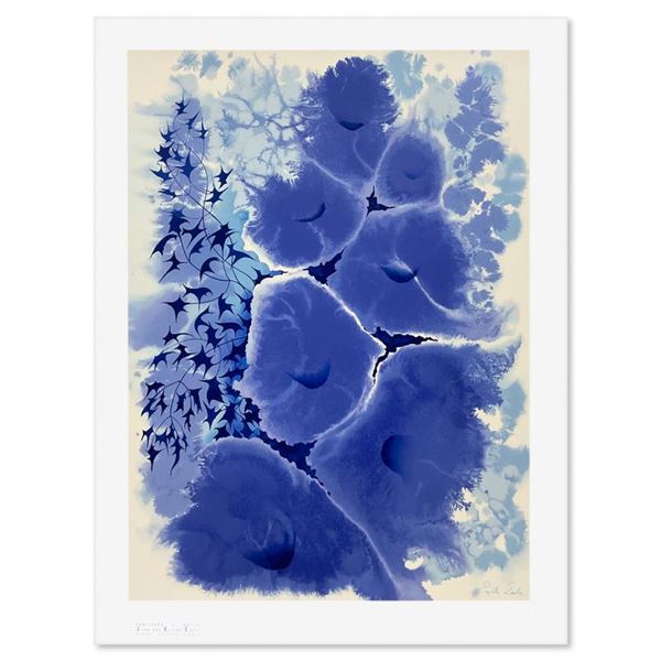 Mauve Floral by Eyvind Earle (1916-2000)