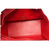 Image 9 : Celine Red Leather Medium Trapeze Shoulder Bag