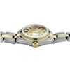 Image 5 : Rolex Ladies 2Tone 18K Yellow Gold Diamond And Emerald Bezel Date Watch With Rol