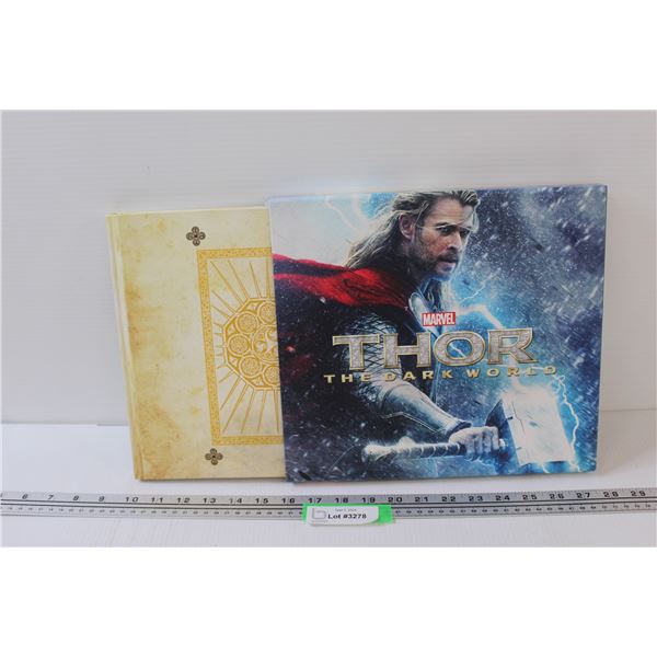 Marvel "The Art of Thor" Hardcover Book w/Cover
