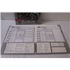 Image 2 : (2) Packs Dungeons and Dragons Character Sheets: (One Sealed 