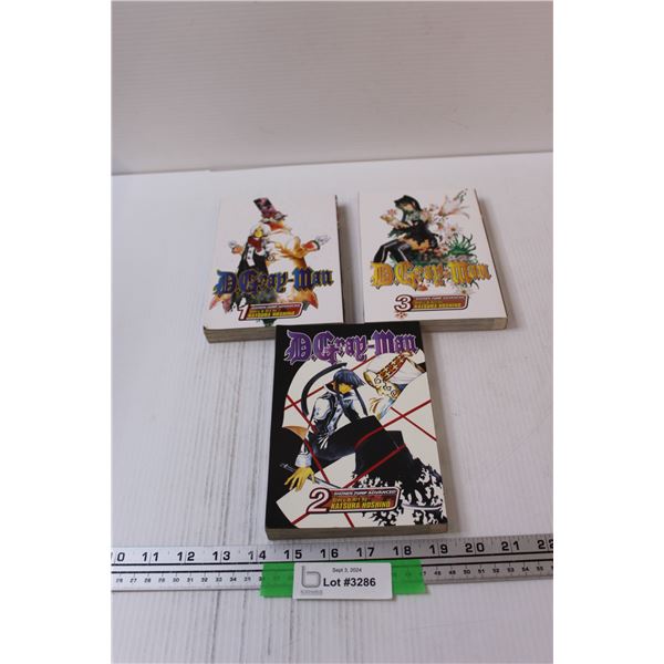 (3) D Gray-Man Japanese Manga Books