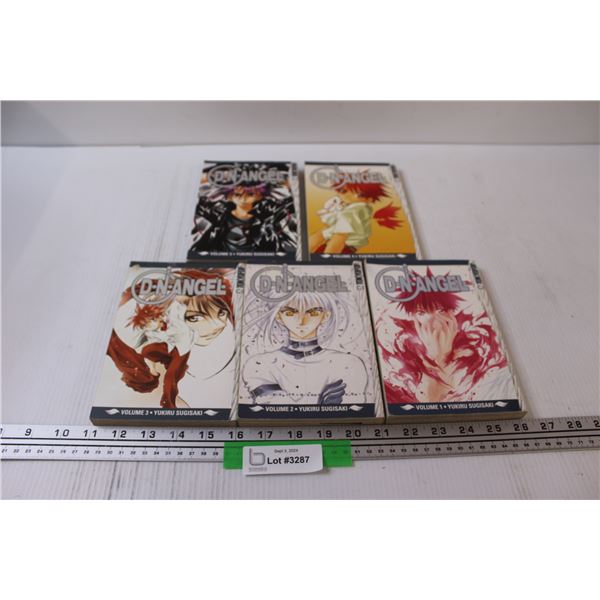(4) D N Angel Japanese Manga Books