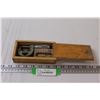 Image 1 : Vintage Micrometer in Wood Case