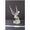 Image 1 : Blown Glass Marine Bird - 14" Tall - Initialed: B R '83