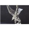 Image 2 : Blown Glass Marine Bird - 14" Tall - Initialed: B R '83