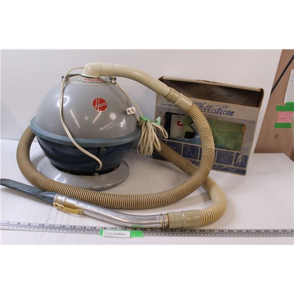 Vintage Hoover Constellation Vacuum w/ Adapter - as is