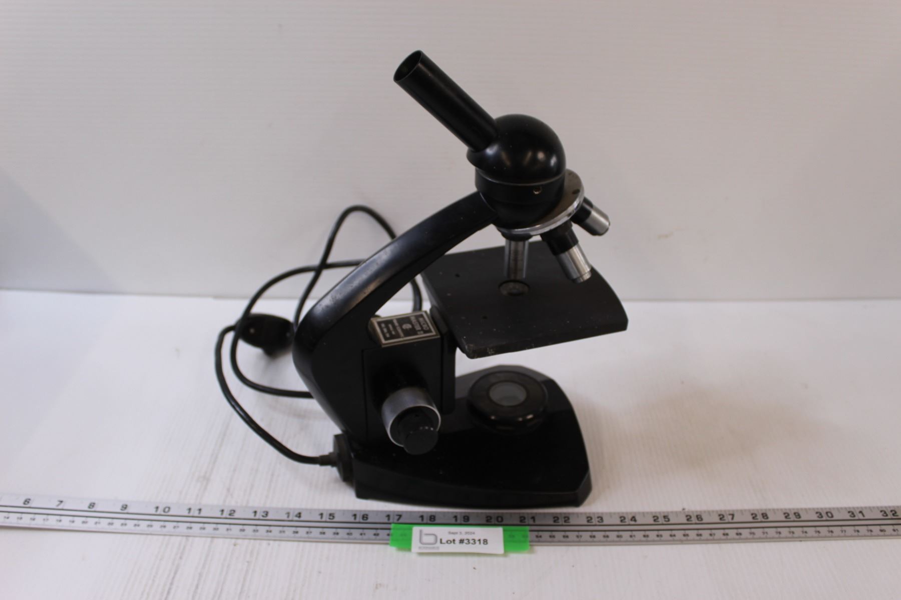 Microscope Master Micro Master II Microscope (Missing Eye Piece & Needs Light) - Bodnarus ...