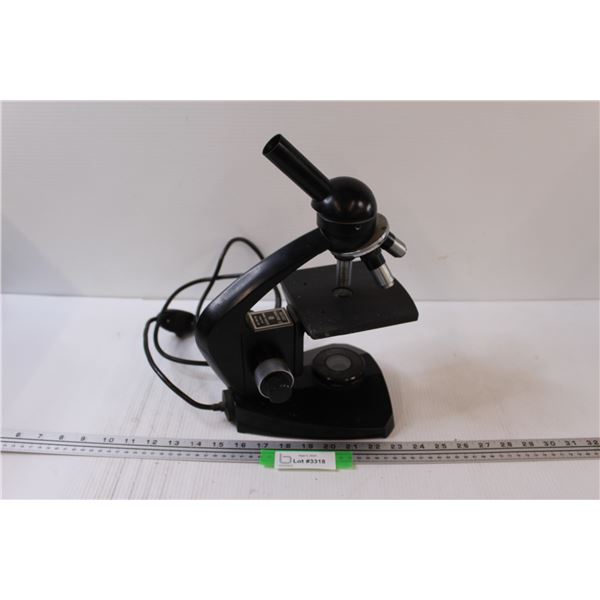 Micro Master II Microscope (Missing Eye Piece & Needs Light)