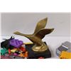 Image 2 : Metal Goose Decor & Various Kids Toys