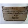 Image 3 : Vintage Wooden Glass Bottle Crate-Sask. Co-Operative Creamery