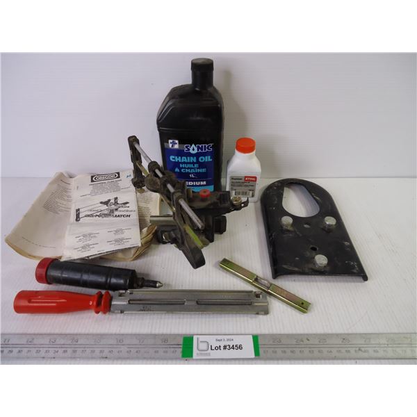 Professional File, Chainsaw Oil and misc.