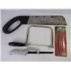 Image 2 : (3) Assorted Saws and Pkg. of Coping Saw Blades