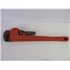 Image 4 : (2) Straight Snips and 18" Pipe Wrench