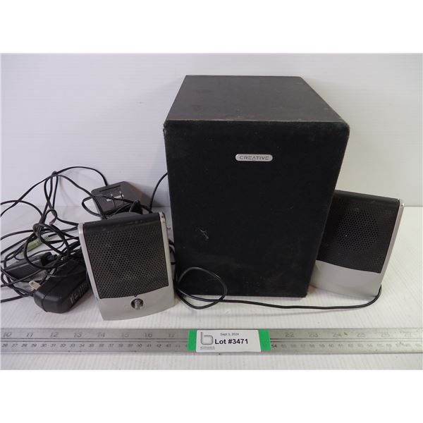 Computer Speakers-untested