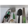 Image 5 : Double Edge Pruning Saw, Screwdriver, Vise Grips and Assorted Garden Tools