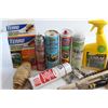 Image 3 : Assorted Anti Bug and Weed Killer Sprays and Assorted Items