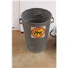 Image 2 : *Metal Garbage Can, (2) Plastic Planters and Bone Meal