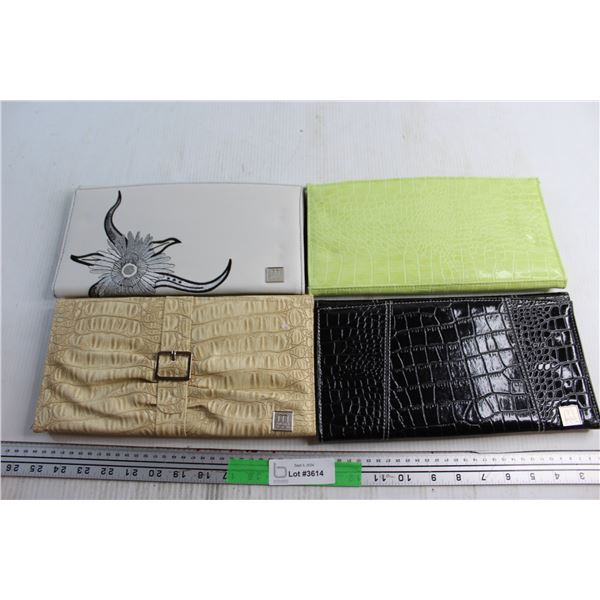 (4) Miche Hand Clutch Bags