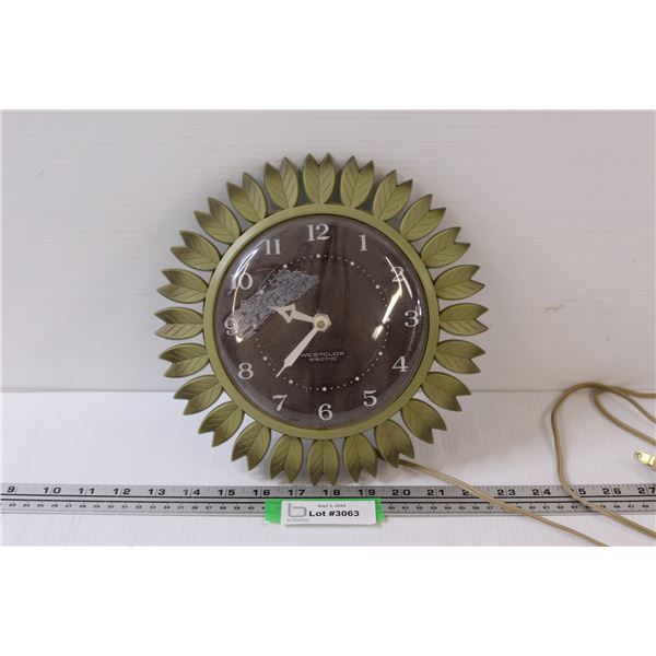Westclox Mid-Century Electric Clock - as is