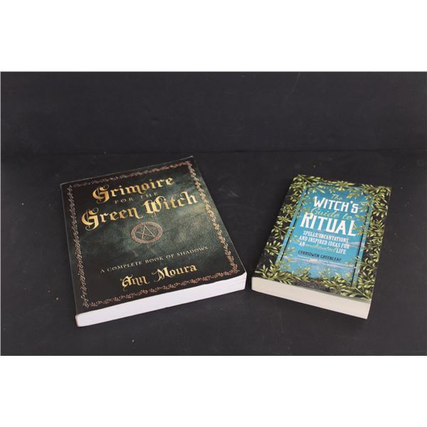 (2) Books: Grimoire for the Green Witch & Witch's Guide To Ritual