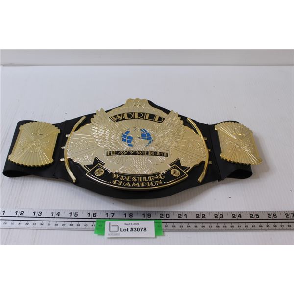 Replica WWE World Heavyweight Wrestling Champion Belt