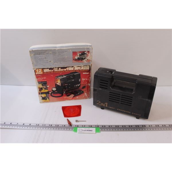 Good Hope 12 Volt & 180 PSI Tire Inflator - Untested