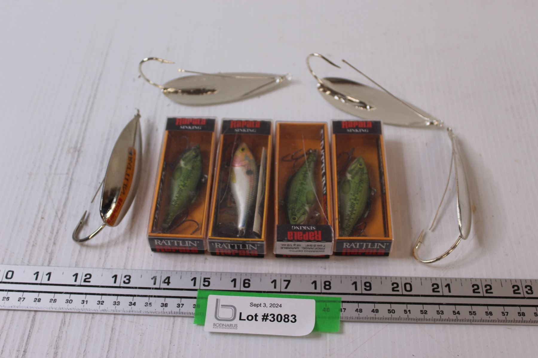 thumbnail image 2 of Rapala Rattlin' Rapala 05 Baby Bass - Loud Shallow Running Crankbait With Double Treble Hooks 2 of 10