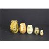 Image 1 : Vintage Wooden Nesting Dolls