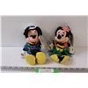 Image 1 : (2) Disney's Mickey & Minnie Mouse on Vacation Beanies