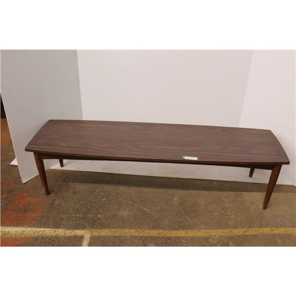 * MCM Arborite Coffee Table - 60" x 18" x 14"