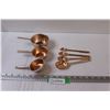 Image 1 : Copper Measuring Cups & Spoons Sets